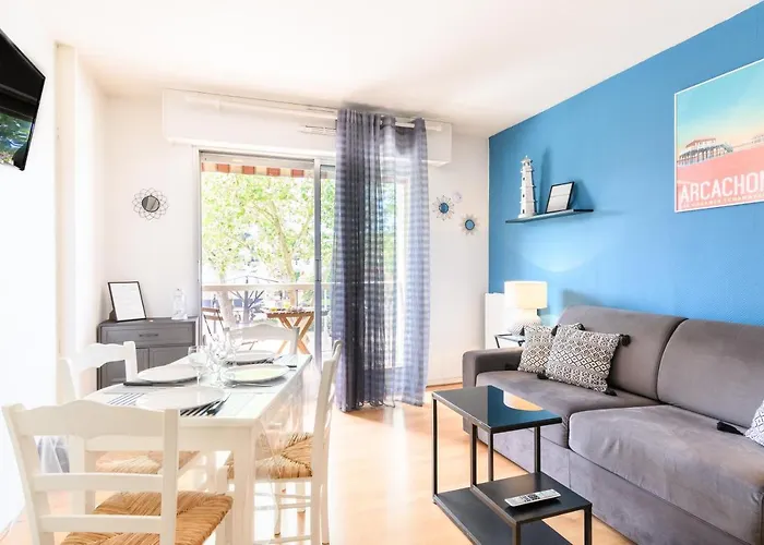 Апартаменты La Dune Blanche D'arcachon *